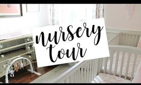 Twin Baby Girls Nursery Tour: Pink + White Decor | Kendra Atkins