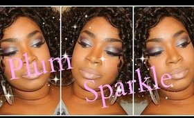 MAKEUP TUTORIAL | Plum Sparkle ((Soft Cut Crease))