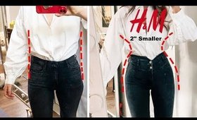 H&M TRY-ON HAUL🔥 *LOOK BETTER Instantly with CORSET jeans*