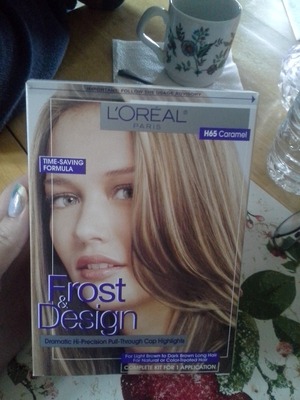 l oreal frost and design color toning rinse