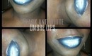 Black and White Ombre lips!!!