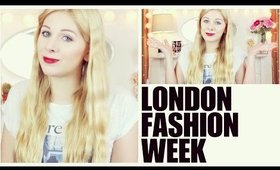 Interning At London Fashion Week - My Experience & Advice | Sofairisshe