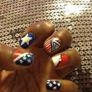 My 4th of July Nails
