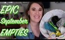 SEPTEMBER 2019 EMPTIES | Products I've Used Up #62