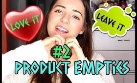 Product Empties #2 | Love it or Leave it