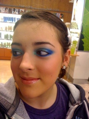 MAC peacock inspired makeover