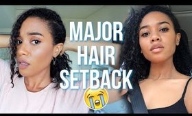 My Hair Journey Setback | Hair Update