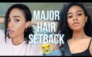 My Hair Journey Setback | Hair Update