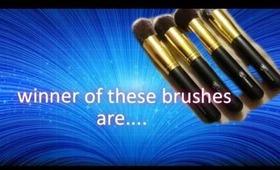 RC BRUSH WINNER IS....