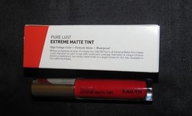 Open Box Haul Review Featuring Cailyn Cosmetics Pure Lust Matte Lip Tint