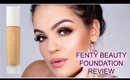 NEW FENTY BEAUTY by Rihanna FOUNDATION | First Impression & REVIEW