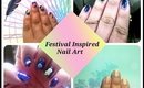 Festival Inspired Nail Art