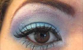 Exotic Blue Eyeshadow Makeup Look / Tutorial