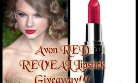 Avon RED REVEAL Lipstick Giveaway! CLOSED