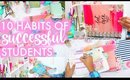 10 HABITS OF SUCCESSFUL STUDENTS | How to be Successful | Paris & Roxy