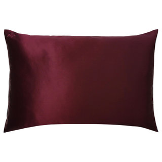 Queen/Standard Silk Pillowcase Plum