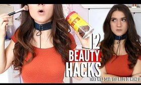 12 BEAUTY HACKS That Will Save You A LOT of Money Every Girl MUST Know !