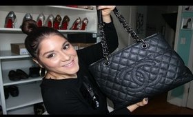 GET 2 KNOW ME-WHAT'S IN MY CHANEL GST CAVIAR/SILVER HARDWARE