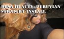 Aliexpress Rosa Beauty Peruvian Straight initial install review