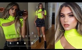 GRWM Birthday Date Night 2019 | Outfit Makeup & Hair Transformation (Before & After!)