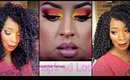 Tyme the Infamous  Inspired Look  Flaming Hot  tutorial and also OOTD