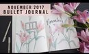 PLAN WITH ME | NOVEMBER 2017 | BULLET JOURNAL IDEAS | ANN LE