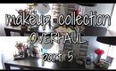 Makeup Collection Overhaul: Part 5 ~ Top of Vanity & Ikea Alex Drawer Unit