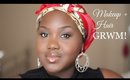 My EVERYDAY Makeup + Hair Routine GRWM and How to wrap a bob with Alyssum Hair