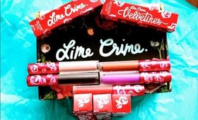 LIMECRIME VELVETINES UNBOXING/ FIRST IMPRESSIONS