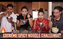 Spicy Noodle Challenge ft Beautyybird | Maryam Maquillage