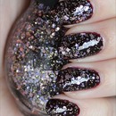 Nicole by OPI Inner Sparkle (Layered Over China Glaze Prey Tell)