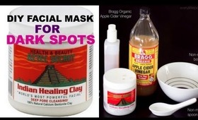 Dark Spots + ECZEMA Be Gone | INDIAN HEALING CLAY MASK A Sweet + Sour Facial Mask