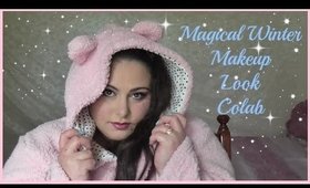 Magical Winter Makeup look colab