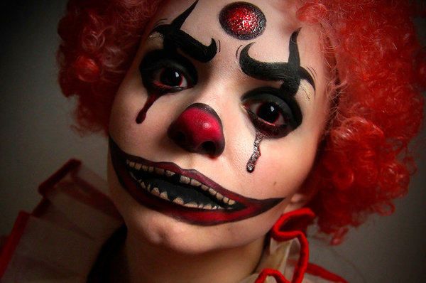 traditional clown makeup
