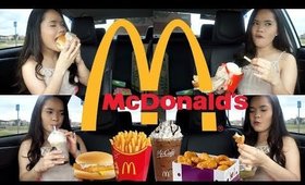 My First MUKBANG Video : McDonalds