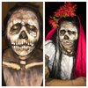 Skull bruja inspired makeup 