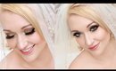 My Wedding Makeup Tutorial- Glittery Golden Smokey Eyes
