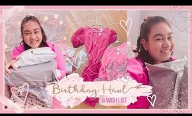 What I Want For My Birthday Wish List 2020 & Haul of What I Will Be Wearing | fashionxfairytale