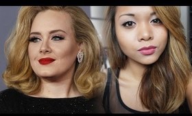 Adele Grammy's 2012 Red Carpet Makeup Look