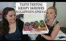 Krispy Kreme Halloween Donut Taste Test || Krispy Skremes