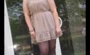 Outfit of The Day: Chiffon Dress and Wedges