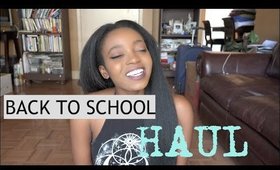 Back To School Haul | 2015