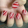 Striped Peppermint Candies