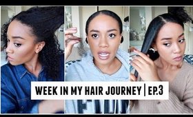 Week In My Hair Journey Ep.3 | Shedding!