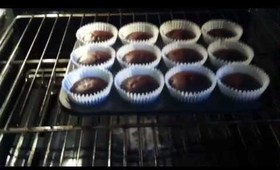 Oreo frosting Chocolate cupcakes