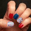 My Fourth of July Manicure
