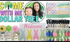 COME WITH ME TO DOLLAR TREE! EASTER FINDS, NEW GOODIES AND MORE!