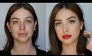 SUPER FULL COVERAGE FOUNDATION ROUTINE | full face makeup tutorial