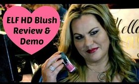 ELF Cosmetics HD Blush Review & Demo