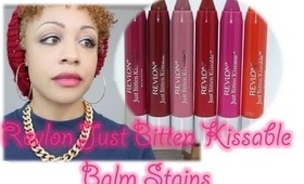 Product Review & Try On: Revlon Just Bitten Kissable Balm Stains